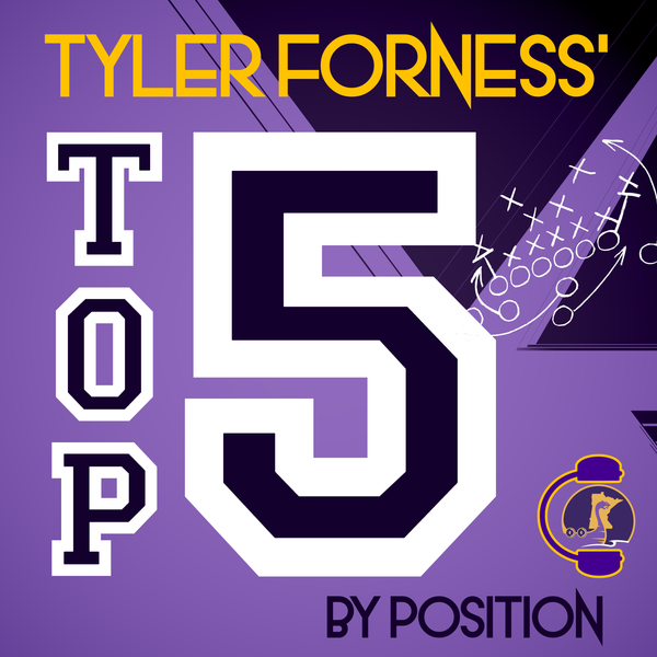 Tyler Forness’ Top 5 - Tight Ends