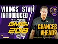 Vikings Introduce Staff - Changes Ahead? | Two Old Bloggers🎙
